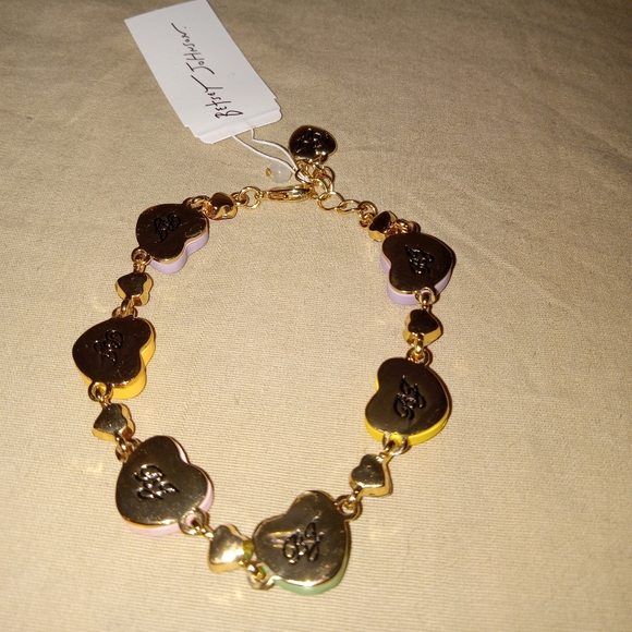 Betsey Johnson Candy Heart Charm Bracelet - Picture 3 of 4
